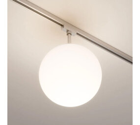 Lux Rail Bollamp E14 Opaalglas 20 cm