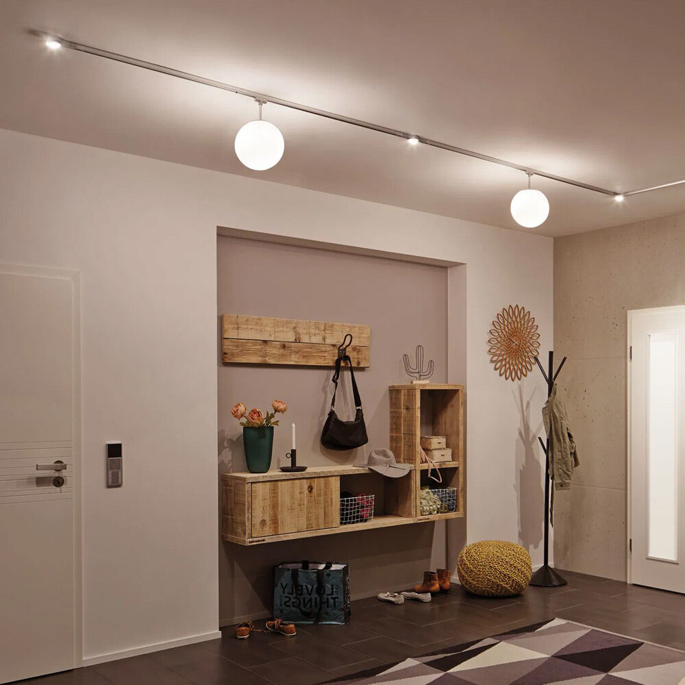 Lux Rail Bollamp E14 Opaalglas 20 cm