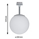 Lux Rail Bollamp E14 Opaalglas 20 cm