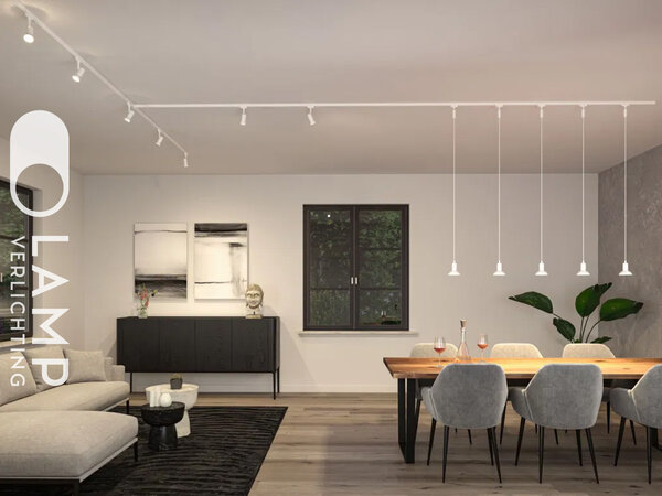 Lux Rail Spanningsrail 2 meter Lux Rail Spanningsrail 2 meter