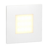 Wand Inbouwspot Vierkant 230V voor inbouwdoos