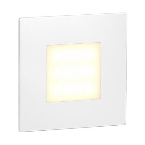 Wand Inbouwspot Vierkant 230V voor inbouwdoos