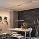 Lux Rail Hanglamp 100 cm Dimbaar