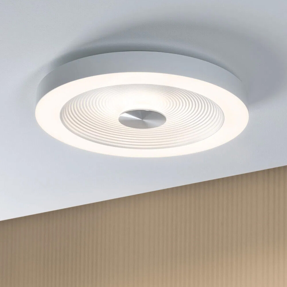 Plafondlamp Plat Rond 40 cm LED Dimbaar