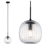 Badkamer Hanglamp Ribbelglas E14 IP44