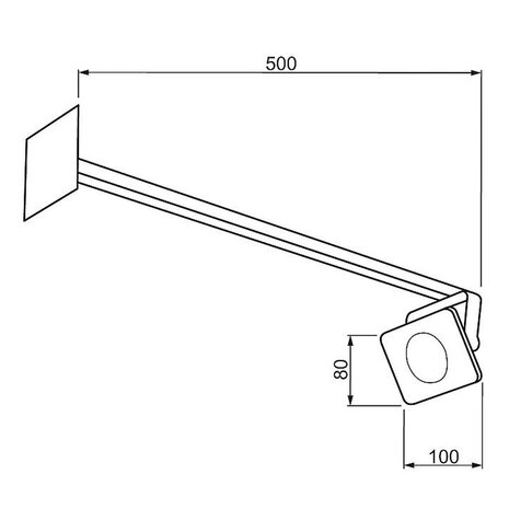 Reclameverlichting LED 10W - 728 lumen