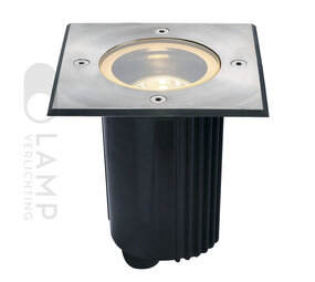 Luxe Grondspot GU10 Vierkant RVS 316