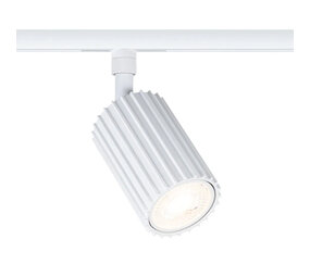 Lux Railspot Cilinder Geribbeld GU10