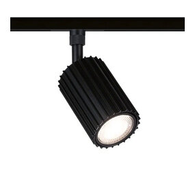 Lux Railspot Cilinder Geribbeld GU10