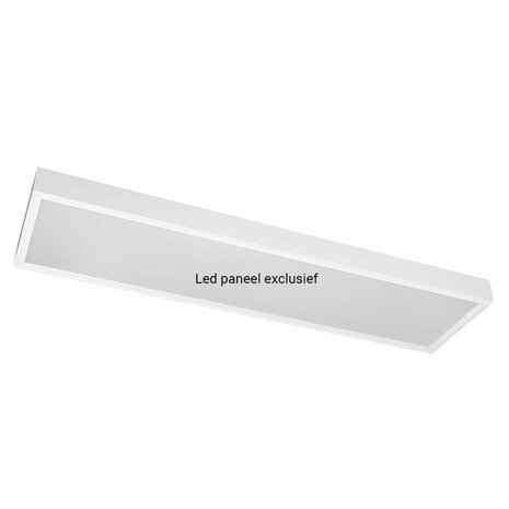 Opbouwframe voor LED Paneel 120x30 cm