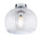 Badkamer Plafondlamp Ribbelglas 25 cm E27 IP44