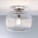 Badkamer Plafondlamp Ribbelglas 25 cm E27 IP44