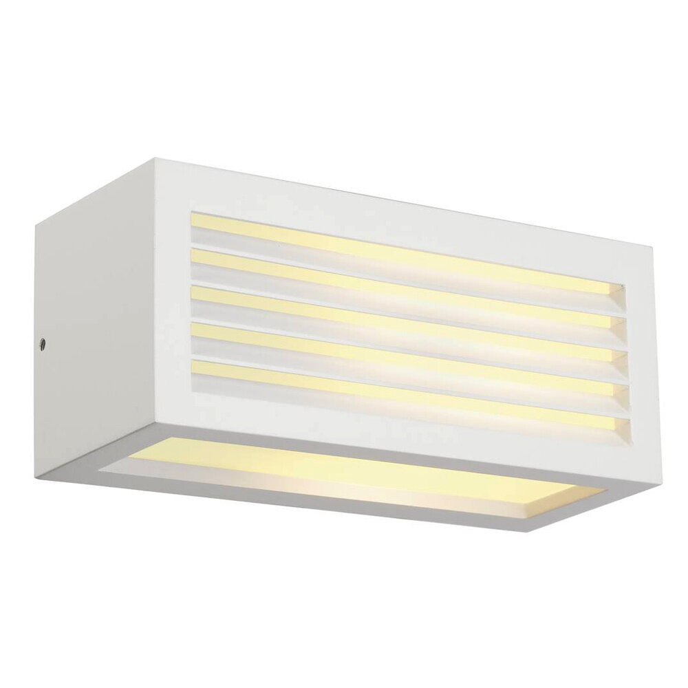 Wand Buitenlamp Louvre Lamellen E27