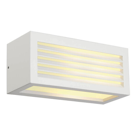 Wand Buitenlamp Louvre Lamellen E27