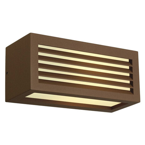 Wand Buitenlamp Louvre Lamellen E27