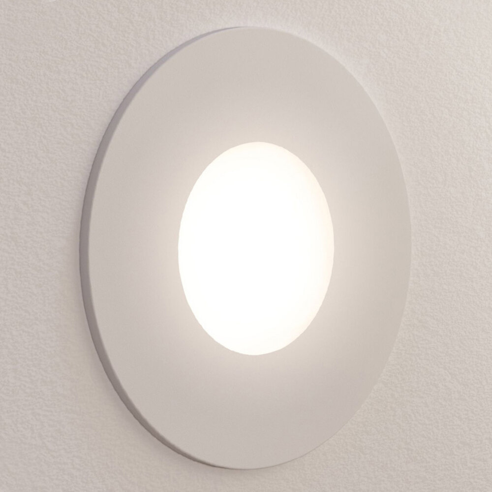 Wand Inbouwspot Rond 230V voor inbouwdoos Wand Inbouwspot Rond 230V voor inbouwdoos