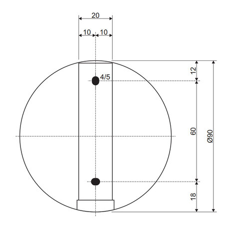 Design Wandspot Cilinder GU10 met Schakelaar Design Wandspot Cilinder GU10 met Schakelaar