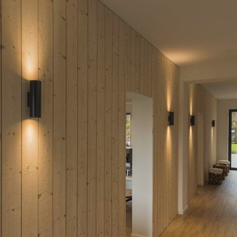 Design Wandspot Cilinder Up/Down GU10 - Binnen