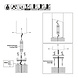 Padverlichting Staande Buitenlamp LED 66 cm Padverlichting Staande Buitenlamp LED 66 cm