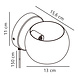 Wandlamp Metaal Retro Up Down G9 Wandlamp Metaal Retro Up Down G9
