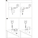 LED Vloerspot Zwart met 3-staps dimmer
