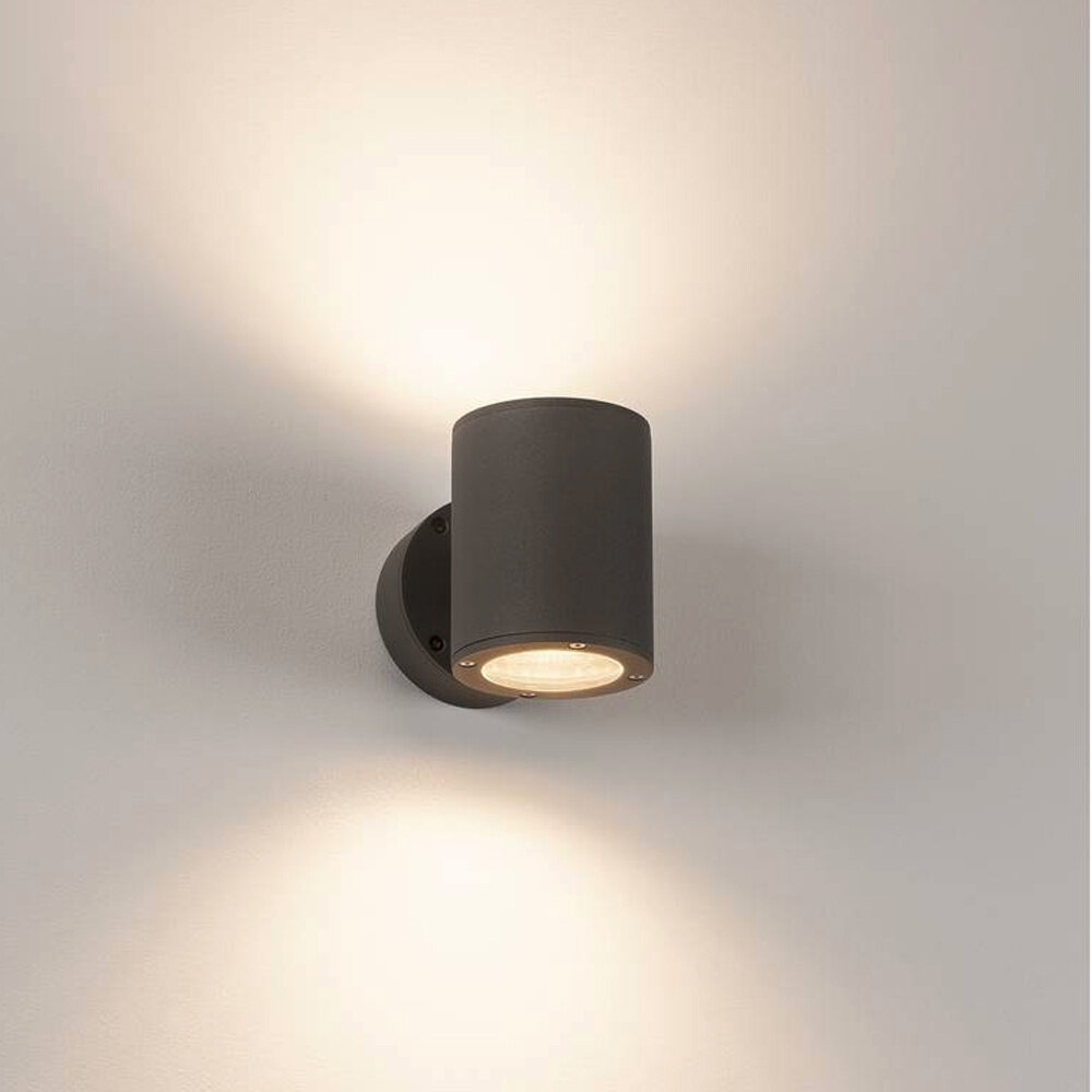 Wand Buitenlamp Cilinder Up-down GX53