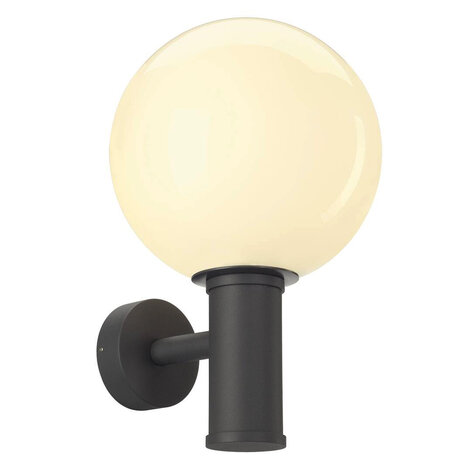 Luxe Wand Buitenlamp Bol Glas E27 Luxe Wand Buitenlamp Bol Glas E27
