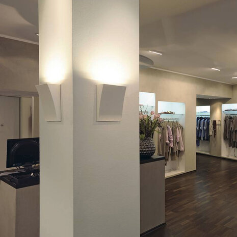LED Wandverlichting IP44 Wave XL