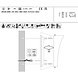 LED Wandverlichting IP44 Wave XL