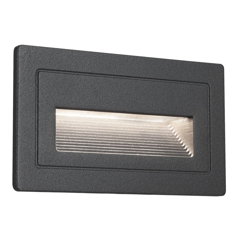 Wand Inbouwspot Horizontaal IP44 LED 4W