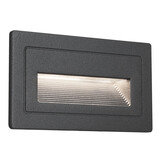 Wand Inbouwspot Horizontaal IP44 LED 4W Wand Inbouwspot Horizontaal IP44 LED 4W