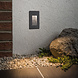 Wand Inbouwspot Verticaal IP44 LED 4W