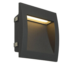 Wand Inbouwspot LED Buiten Vierkant 14x14 cm Wand Inbouwspot LED Buiten Vierkant 14x14 cm