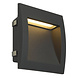Wand Inbouwspot LED Buiten Vierkant 14x14 cm