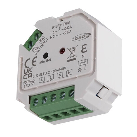 Inbouw Dimmer DALI 200W Inbouw Dimmer DALI 200W