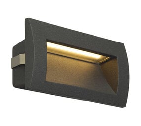 Wand Inbouwspot LED Buiten Muur 14x7 cm