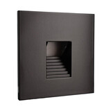 Wand Inbouwspot Dimbaar 230V Vierkant Trap
