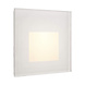 Wand Inbouwspot Dimbaar 230V Vierkant Glas