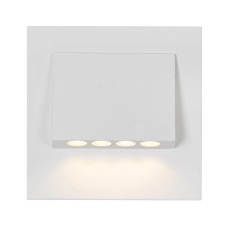 Wand Inbouwspot Trap Downlight Vierkant
