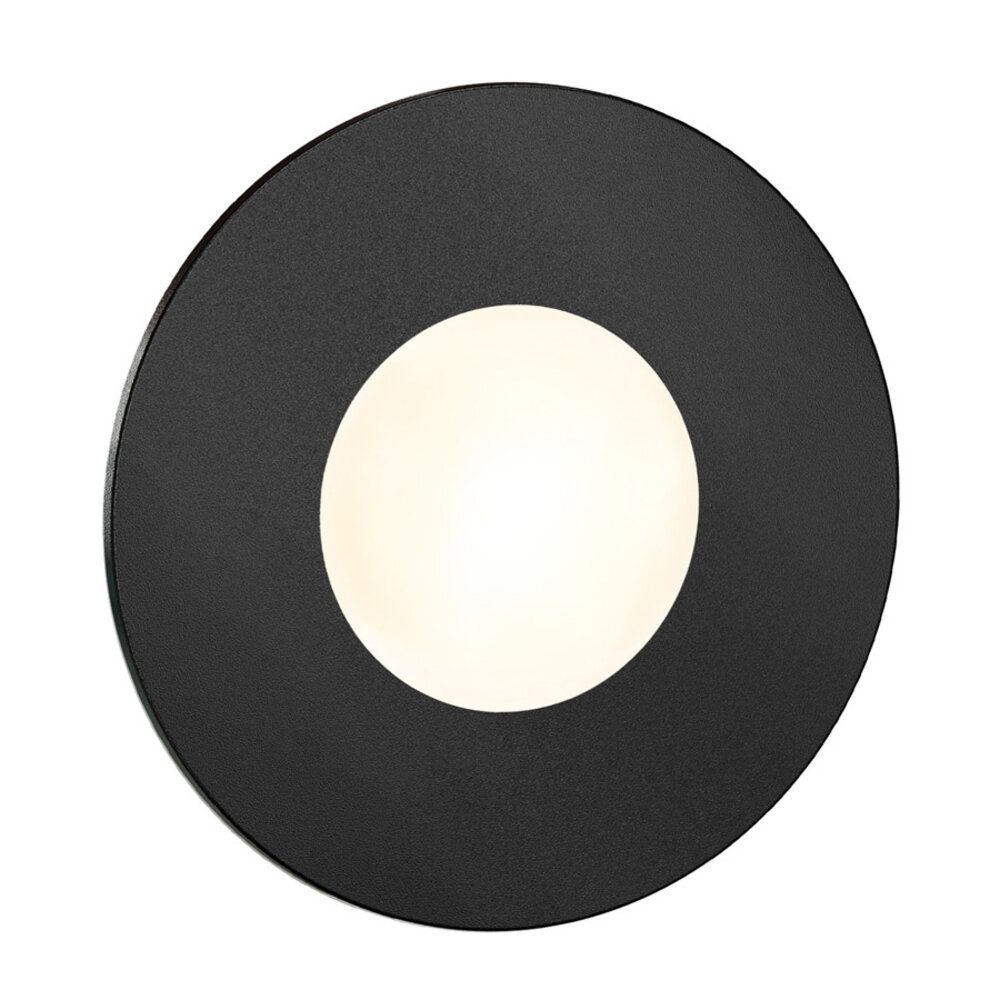 Wand Inbouwspot Rond 230V voor inbouwdoos