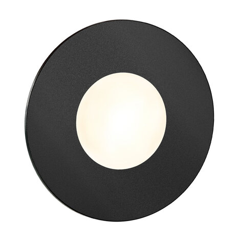 Wand Inbouwspot Rond 230V voor inbouwdoos