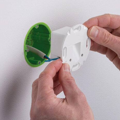 Ronde Wandspot voor Inbouwdoos 230V
