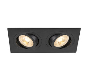 Inbouwspot GU10 Dubbel Verstelbaar