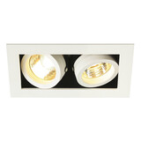 Inbouwspot Box GU10 Dubbel