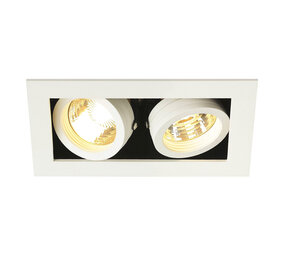 Inbouwspot Box GU10 Dubbel