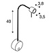 Wand Leeslamp Flexibel GU10
