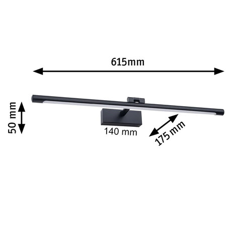 LED Schilderijverlichting 62 cm