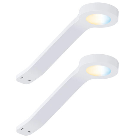 Kastverlichting Set Top - Instelbaar Wit