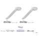Kastverlichting Set Top - Instelbaar Wit