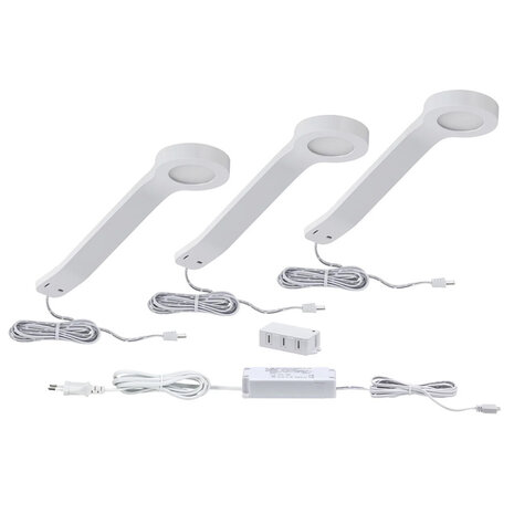 Kastverlichting Set Top - Instelbaar Wit